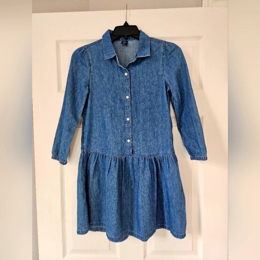 Girls Gap denim dress.